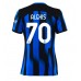 Billige Inter Milan Alexis Sanchez #70 Hjemmebane Fodboldtrøjer Dame 2023-24 Kortærmet